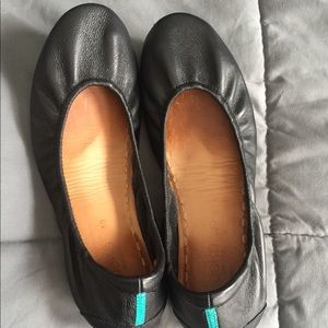 Tieks black flats